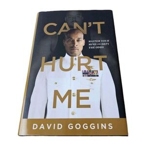 Can't Hurt Me by David Goggins Hardcover Book Mindset Motivation Self Help Fitne